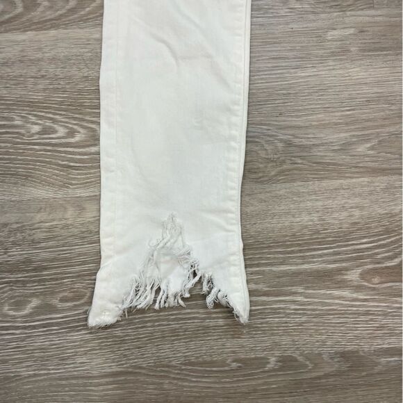 MAVI JEANS Tess High Waist Raw Hem Ankle Skinny Jeans Mid Destroyed Hem - Picture 7 of 8